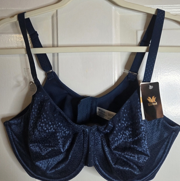 Wacoal Other - WACOAL 855303 BACK APPEAL SMOOTHING UNDERWIRE BRA Size 36DD Titan Blue NWT